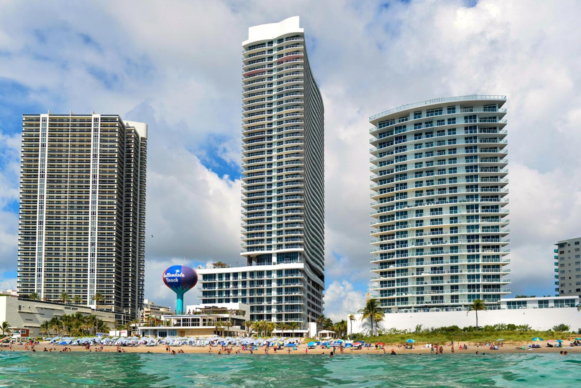 Beachfront Condo With Mesmerizing Views ハリウッド エクステリア 写真