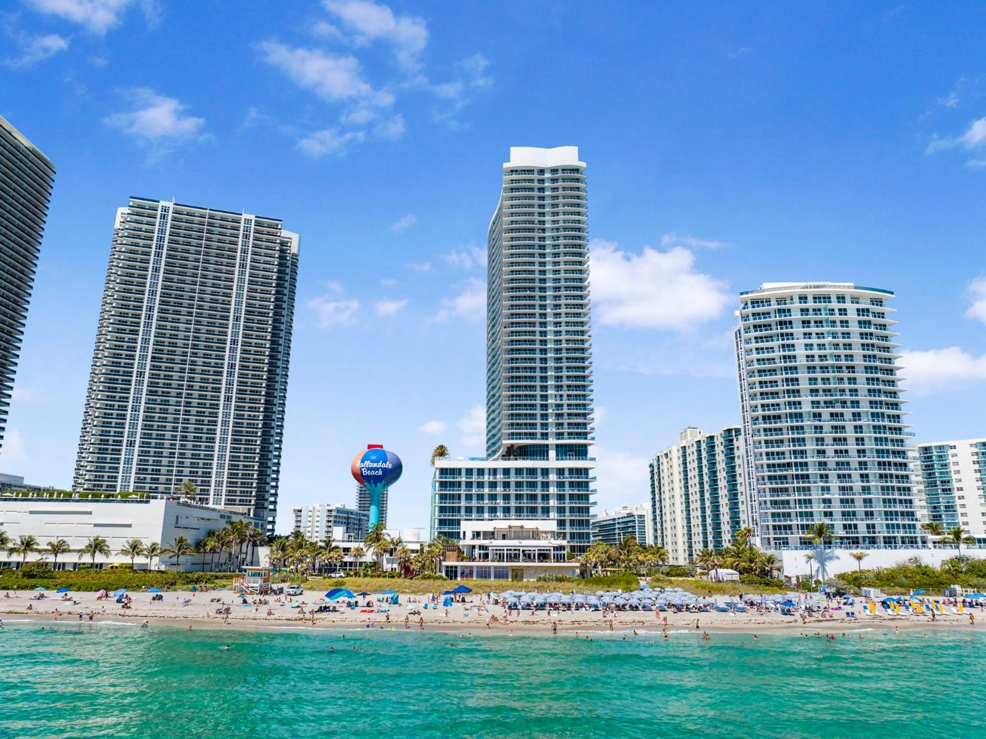 Beachfront Condo With Mesmerizing Views ハリウッド エクステリア 写真
